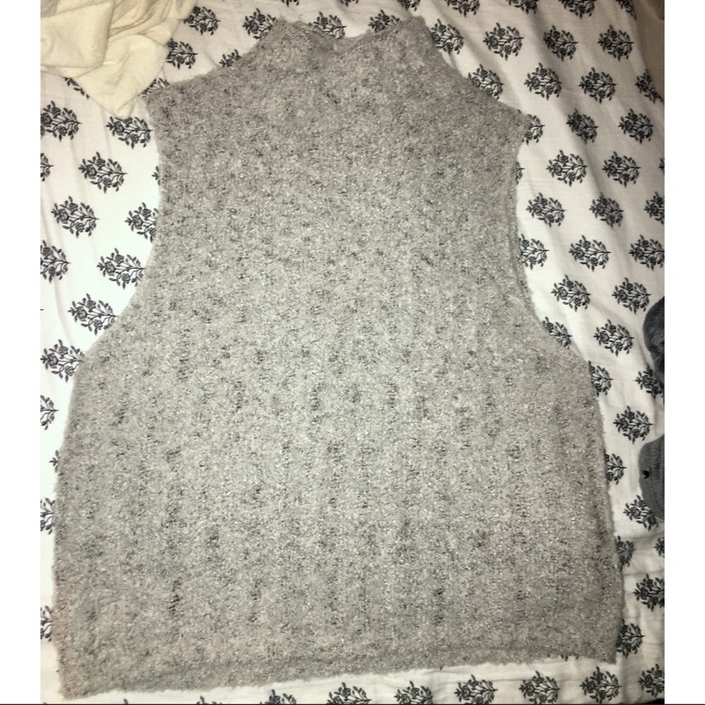 Forever 21 high neck crop tank top